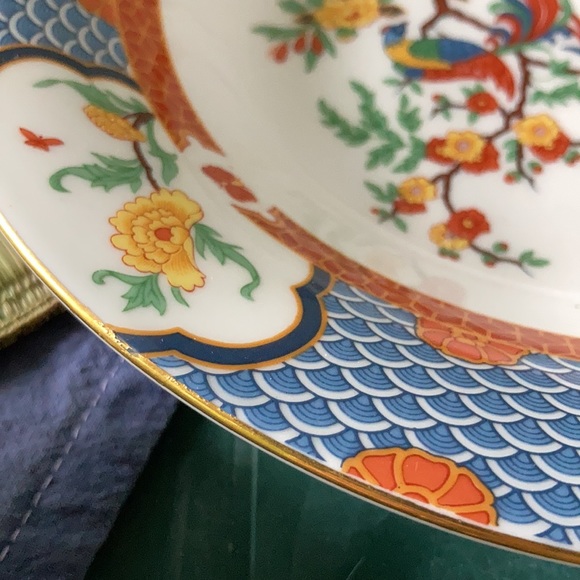 Liling Imperial Garden Rimmed Soup Salad Bowl Set - Picture 7 of 15